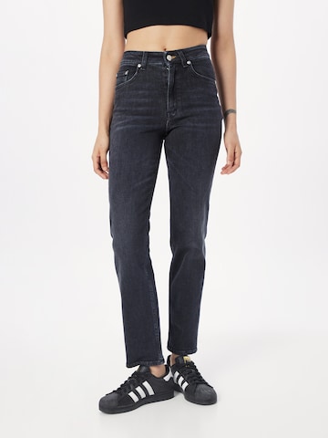 Won Hundred Slimfit Jeans in Zwart: voorkant