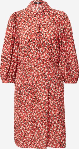 Riani Shirt Dress in Red: front