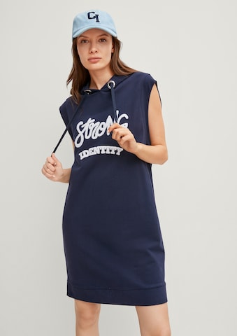 Robe comma casual identity en bleu : devant