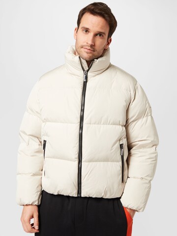 Calvin Klein Winter Jacket in White: front