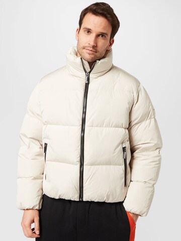 Calvin KleinZimska jakna - bijela boja: prednji dio