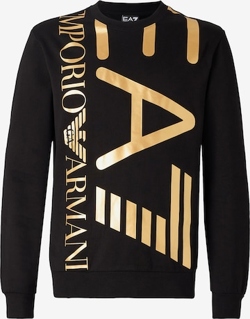 EA7 Emporio Armani Collegepaita värissä musta: etupuoli