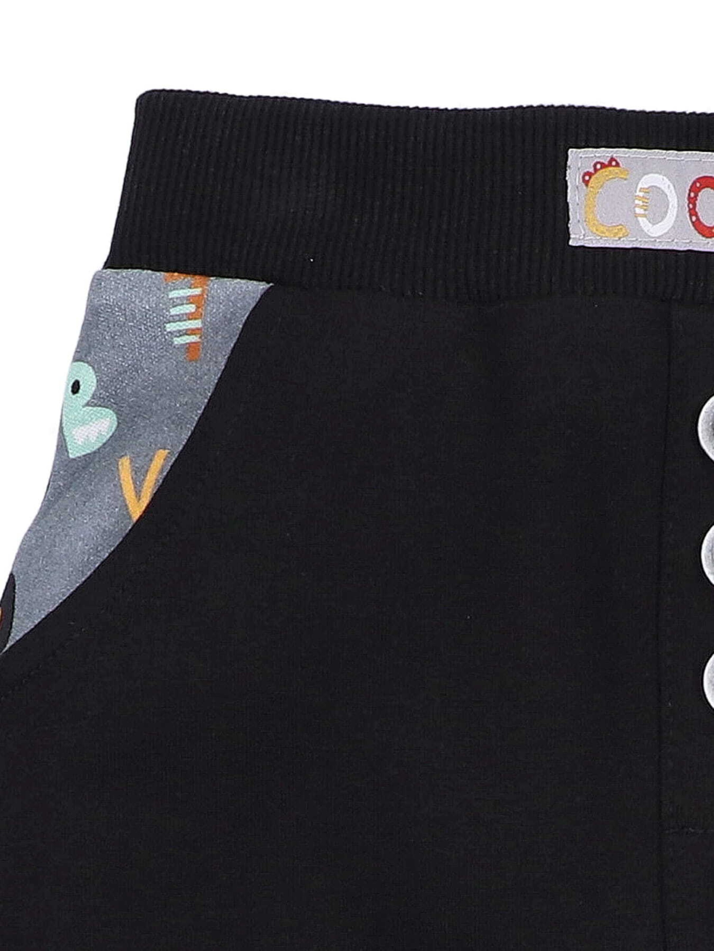 Effilé Pantalon 'Cool' NINI en noir