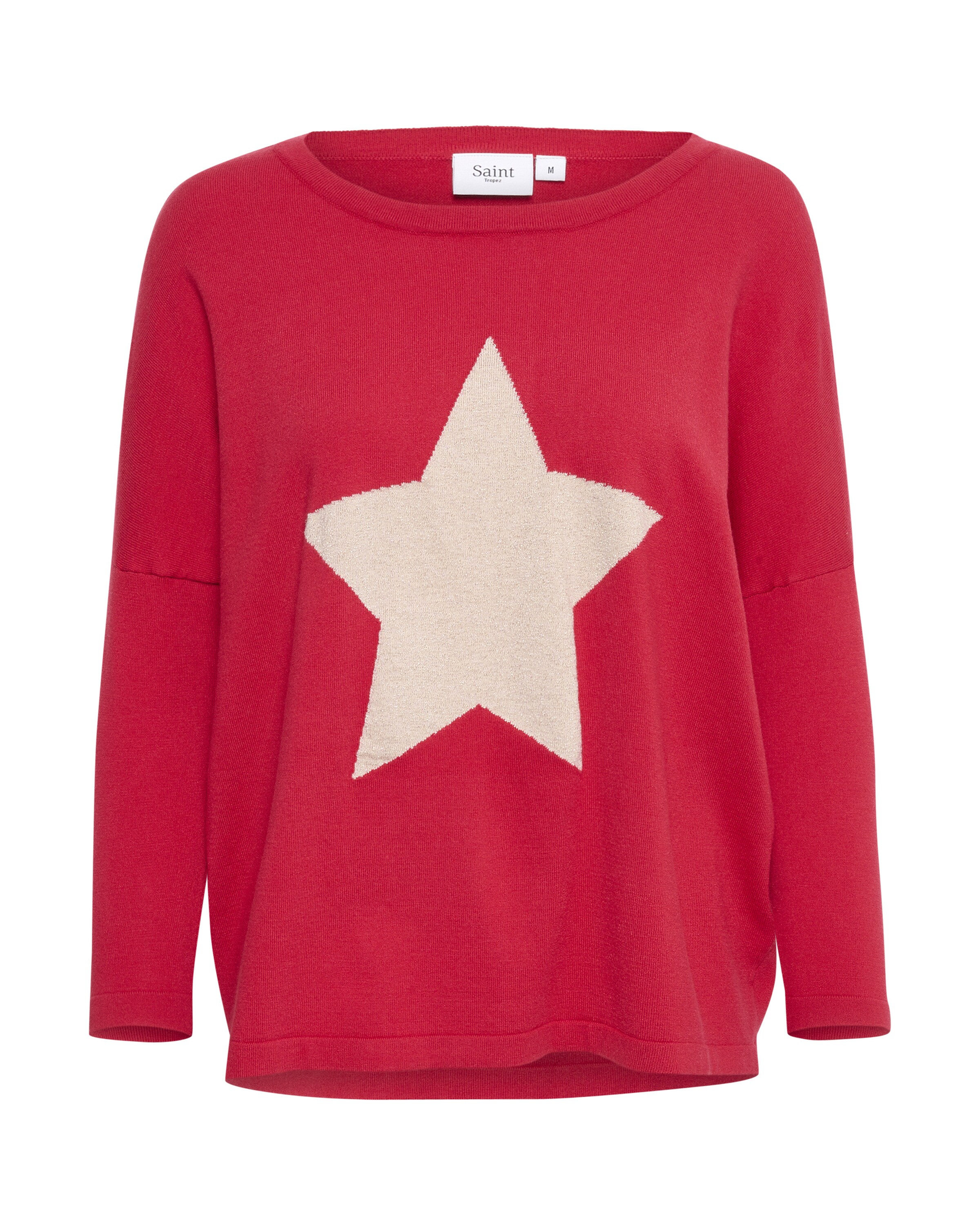 SAINT TROPEZ Pullover 'Baria' in Rot: Vorderseite
