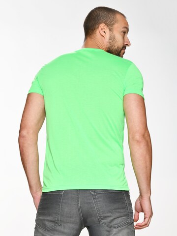 TOP GUN Shirt ' Radiate ' in Green