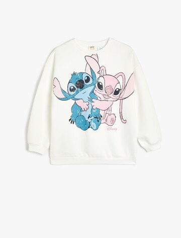 Koton Sweatshirt in Beige: Vorderseite