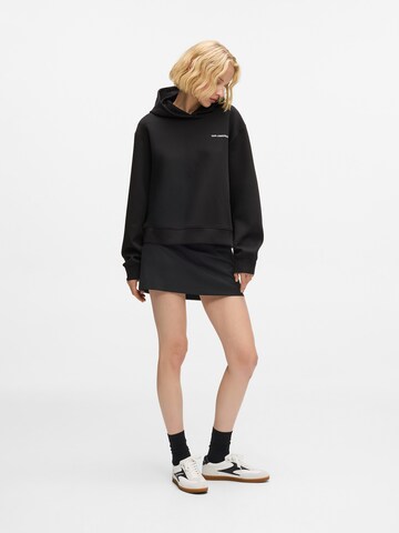 Felpa di Karl Lagerfeld in nero