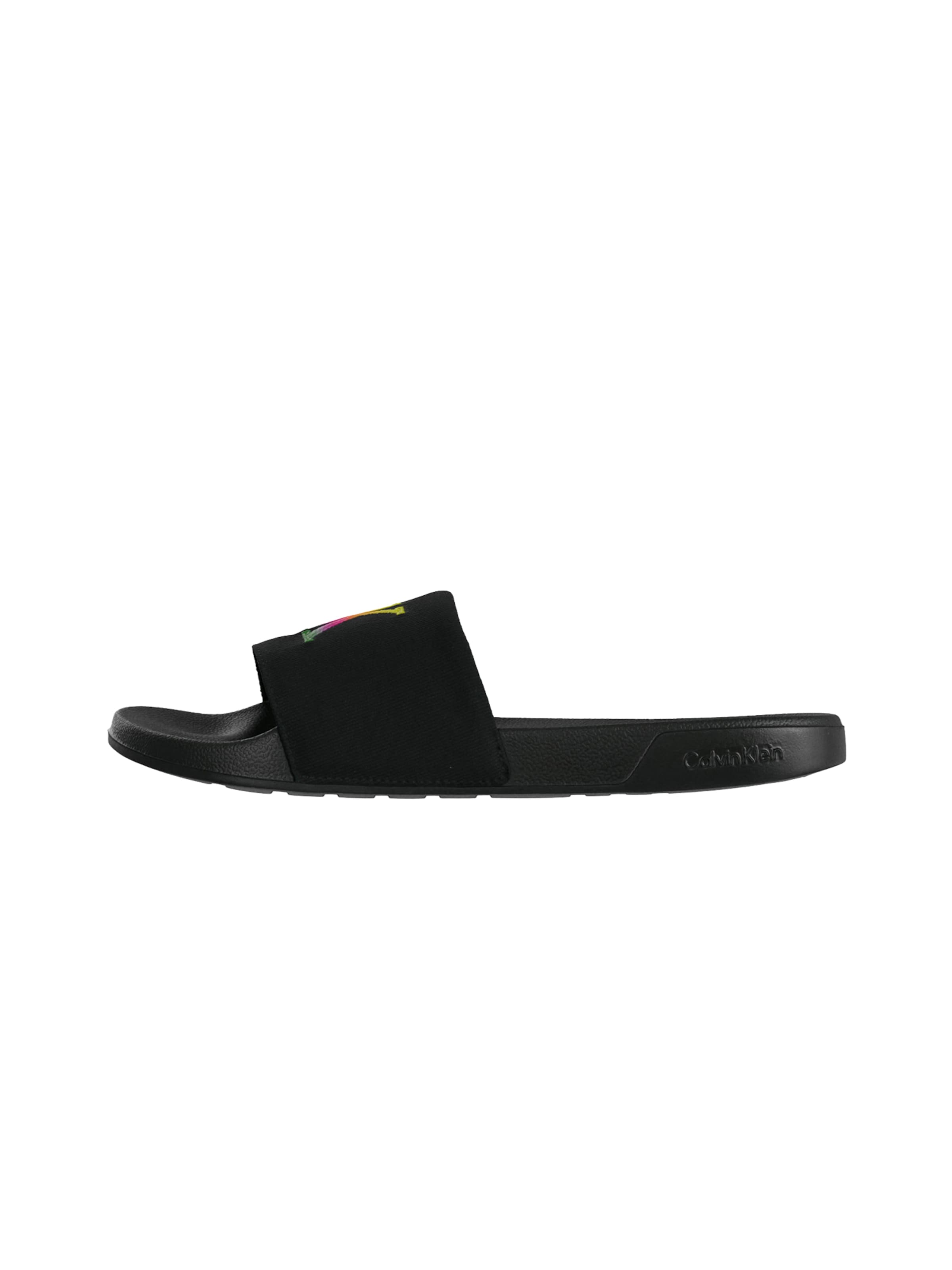 Calvin Klein Пантолеты 'ESSENTIAL' в Желтый / Зеленый / Розовый / Черный, Обзор товара