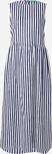 UNITED COLORS OF BENETTON Haljina u tamno plava / bijela, Pregled proizvoda