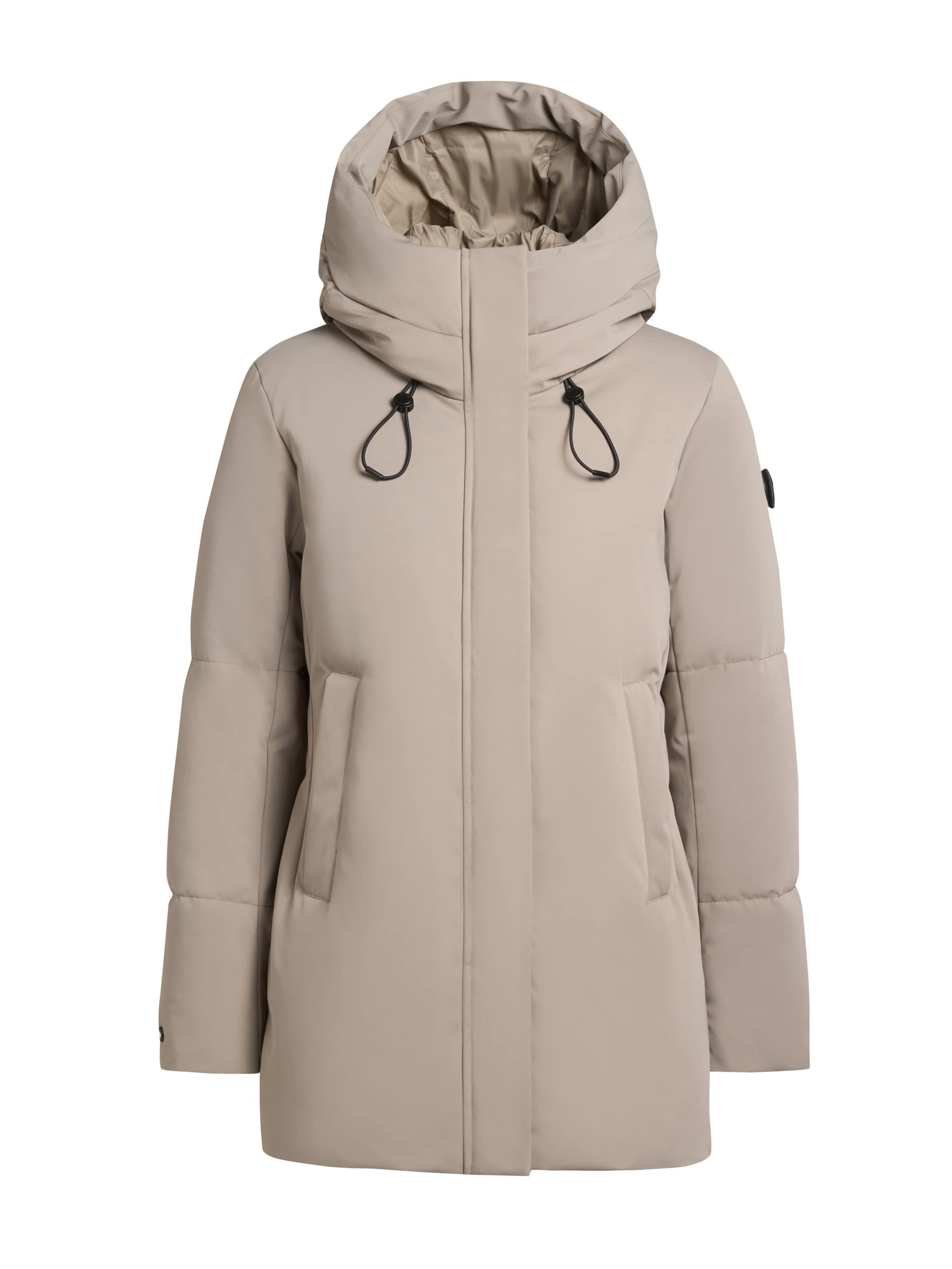 khujo Winterjas 'Allap' in Beige: voorkant
