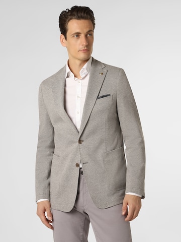 CARL GROSS Slim fit Suit Jacket 'Faris' in Grey: front