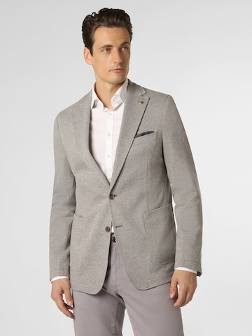 CARL GROSS Slim Fit Sakko 'Faris' in Grau: predná strana