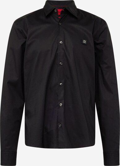 HUGO Hemd 'Ermo' in grau / schwarz, Produktansicht