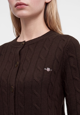 Cardigan GANT en marron