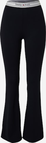 Tommy Jeans Flared Leggings in Blauw: voorkant