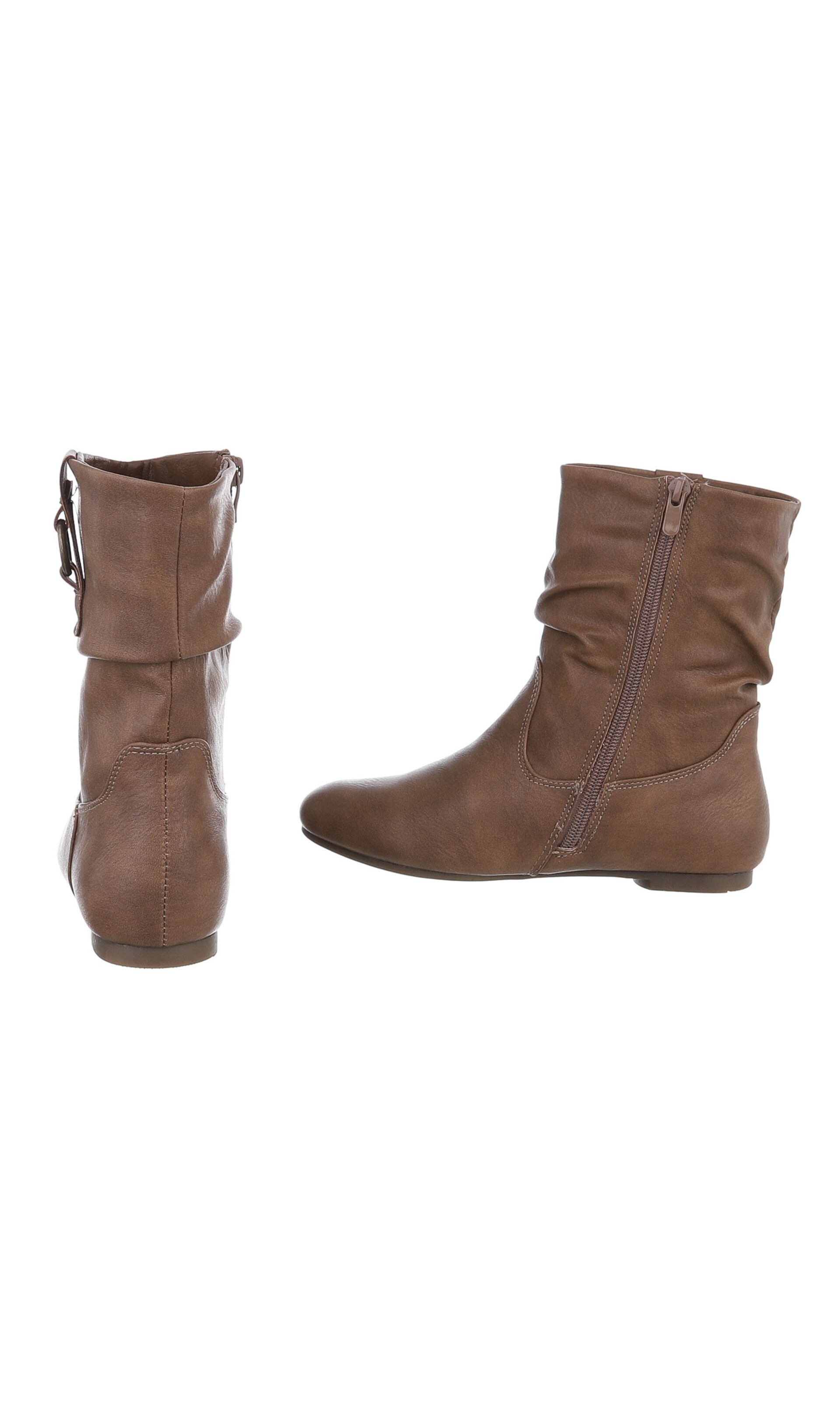 Ital-Design Stiefelette in Braun