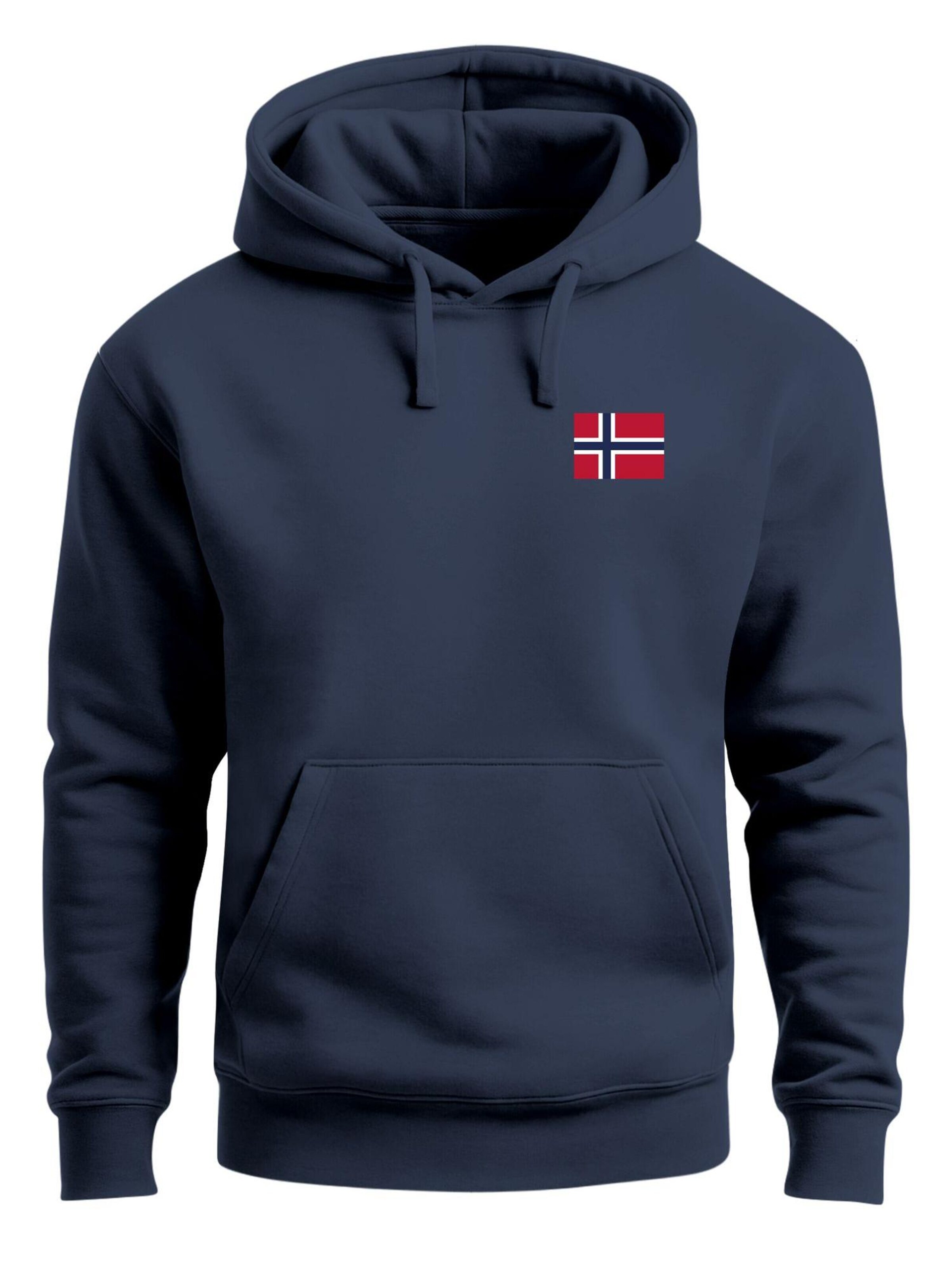 Neverless Sweatshirt 'Norwegen'‌‌‌‌‌‌‌ in Blau: Vorderseite
