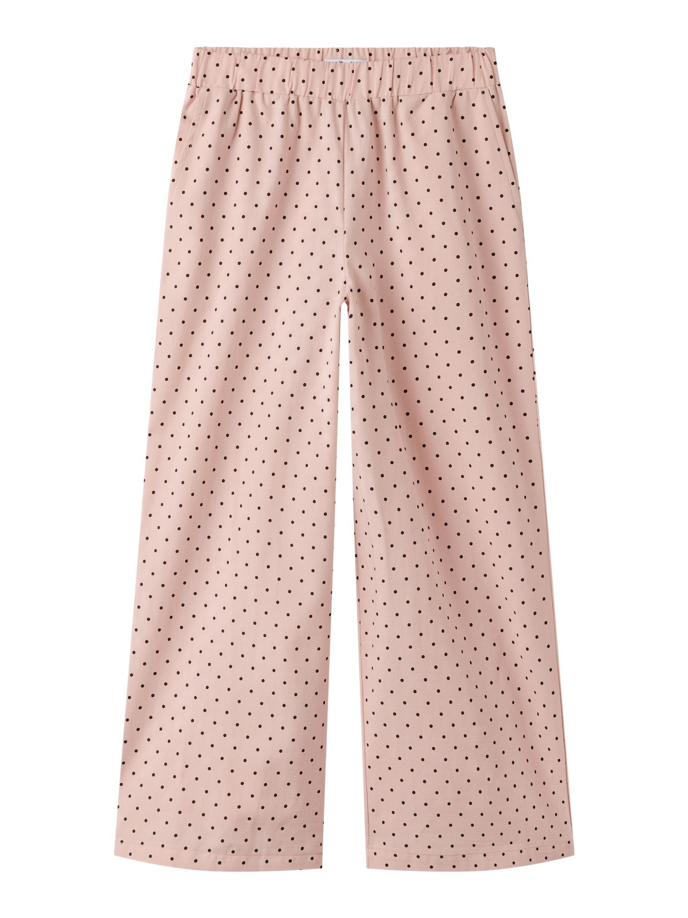 NAME IT Wide leg Pants in Pink: front