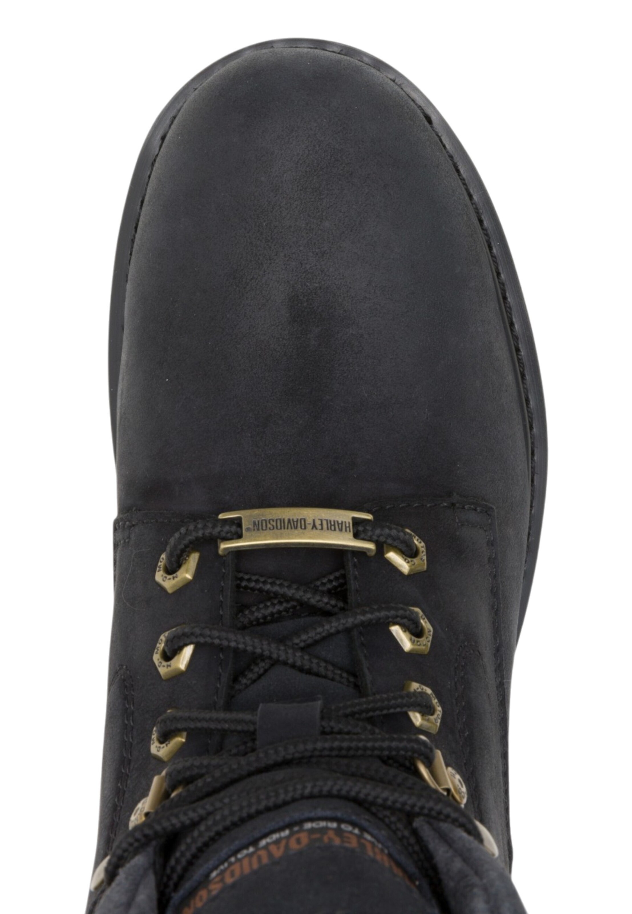 Harley Davidson - Botas com atacadores 'Badlands Skull' em preto