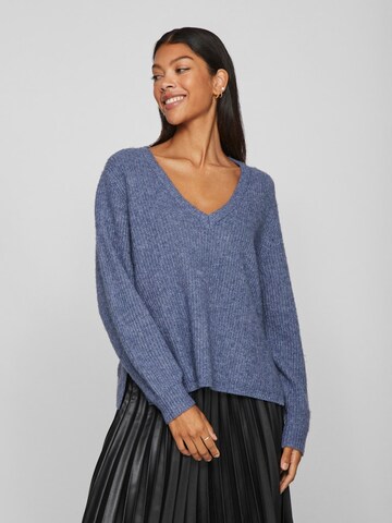 VILA - Pullover 'VIBeluna' em azul: frente