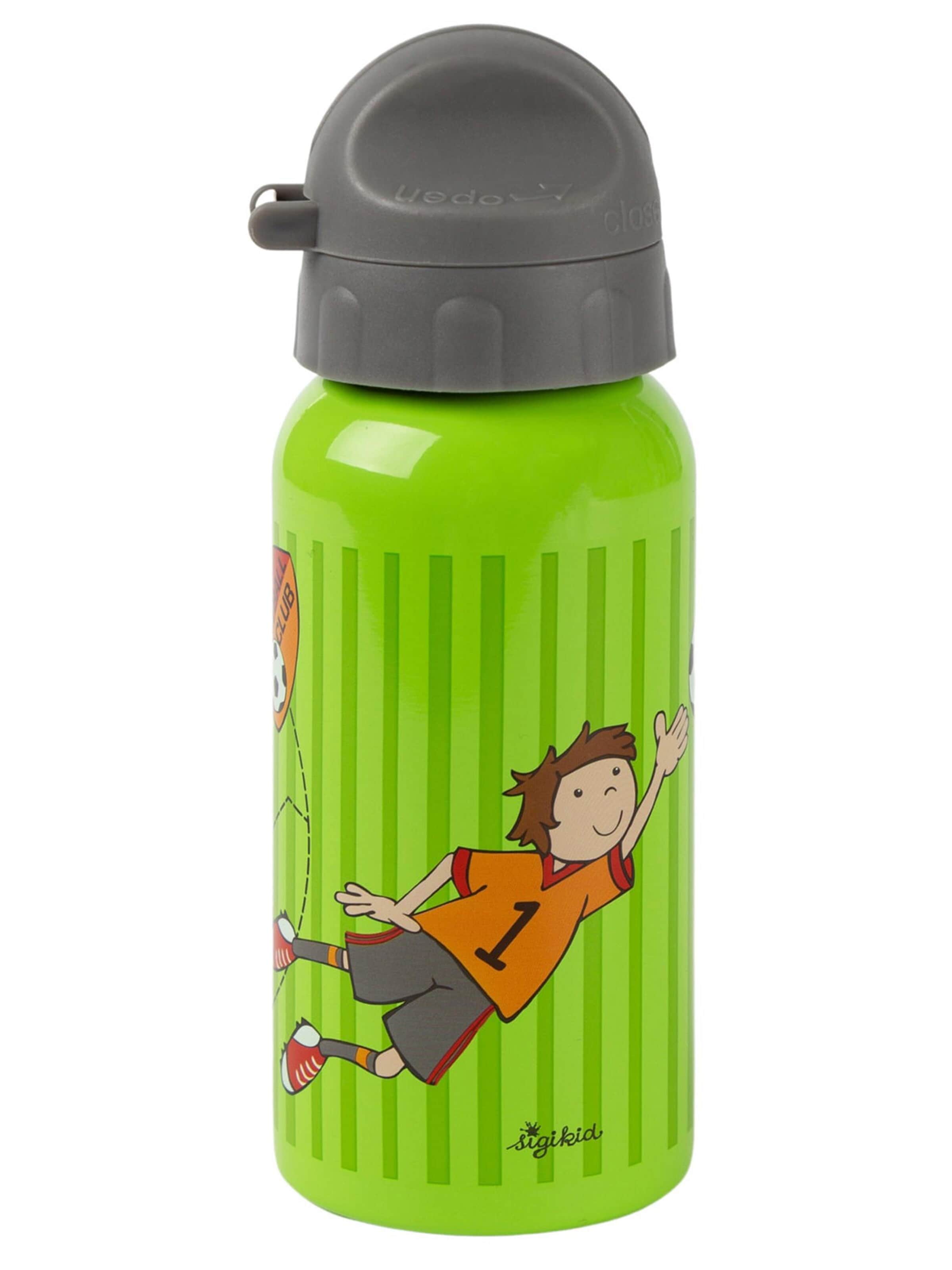 SIGIKID Drinking Bottle in Green: front