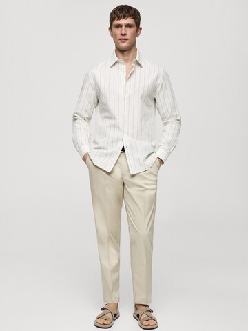 MANGO MAN Regular fit Overhemd 'Elda' in Wit