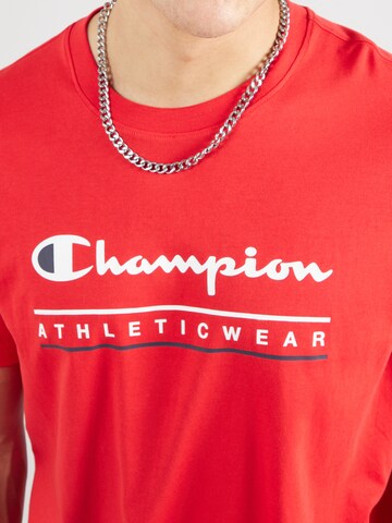 sarkans Champion Authentic Athletic Apparel T-Krekls