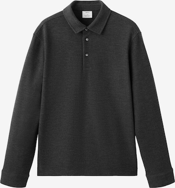 MANGO MAN Pullover 'Valdez' in Grau: Vorderseite