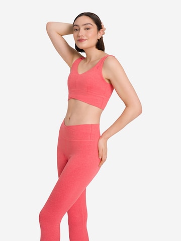 OCEANSAPART - Bustier Sujetador deportivo 'Dahlia' en rojo