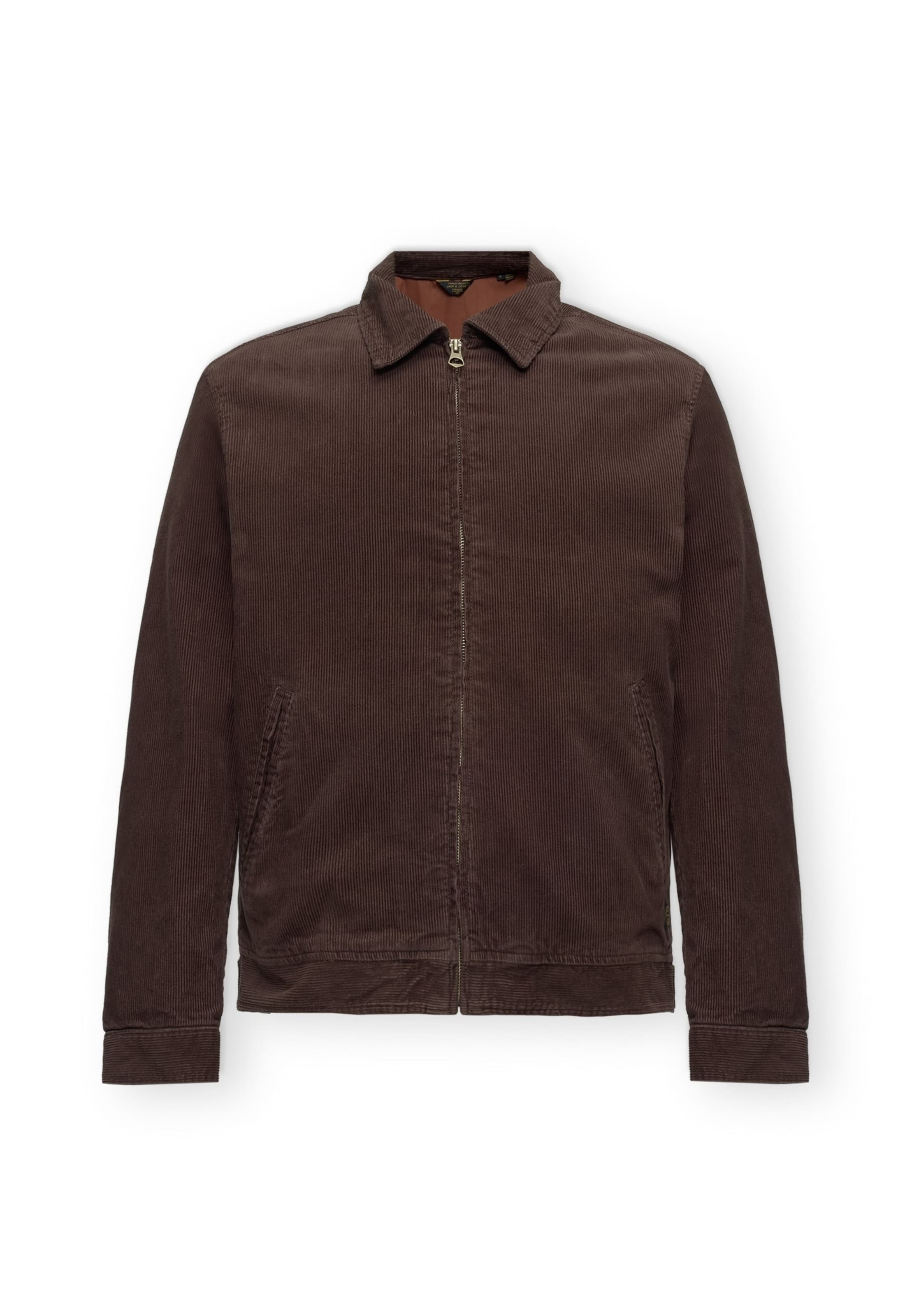 Jack & Jones Premium Veste mi-saison 'JPRBLULOYD' en S en brun foncé, Vue avec produit