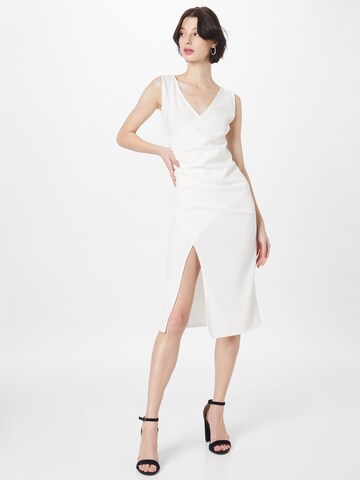 Femme Luxe - Vestido de cocktail 'ALYSSA' em branco: frente