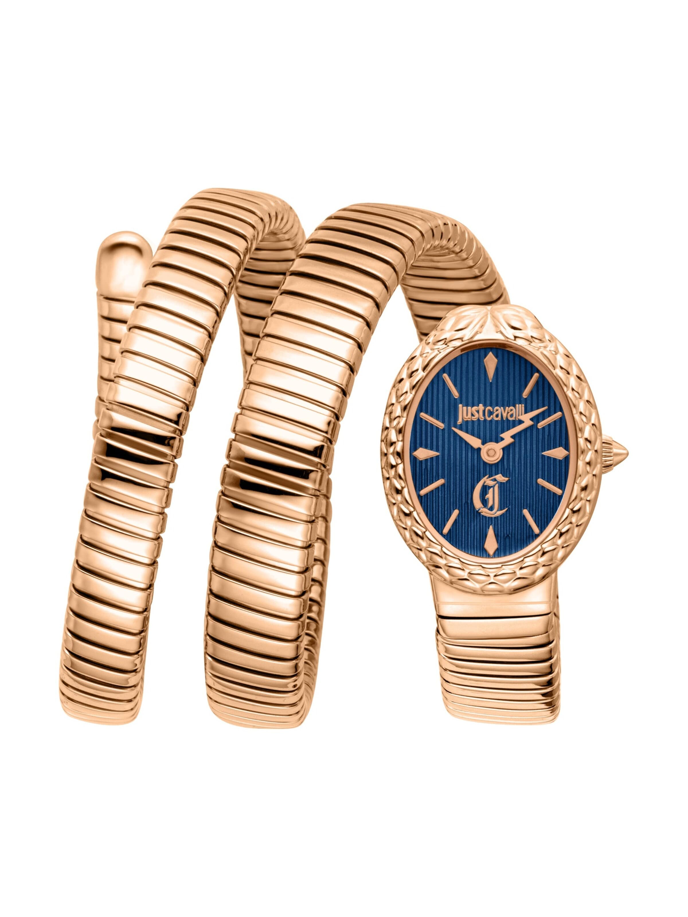 Just Cavalli Analog Watch 'Sognia' in Gold: front