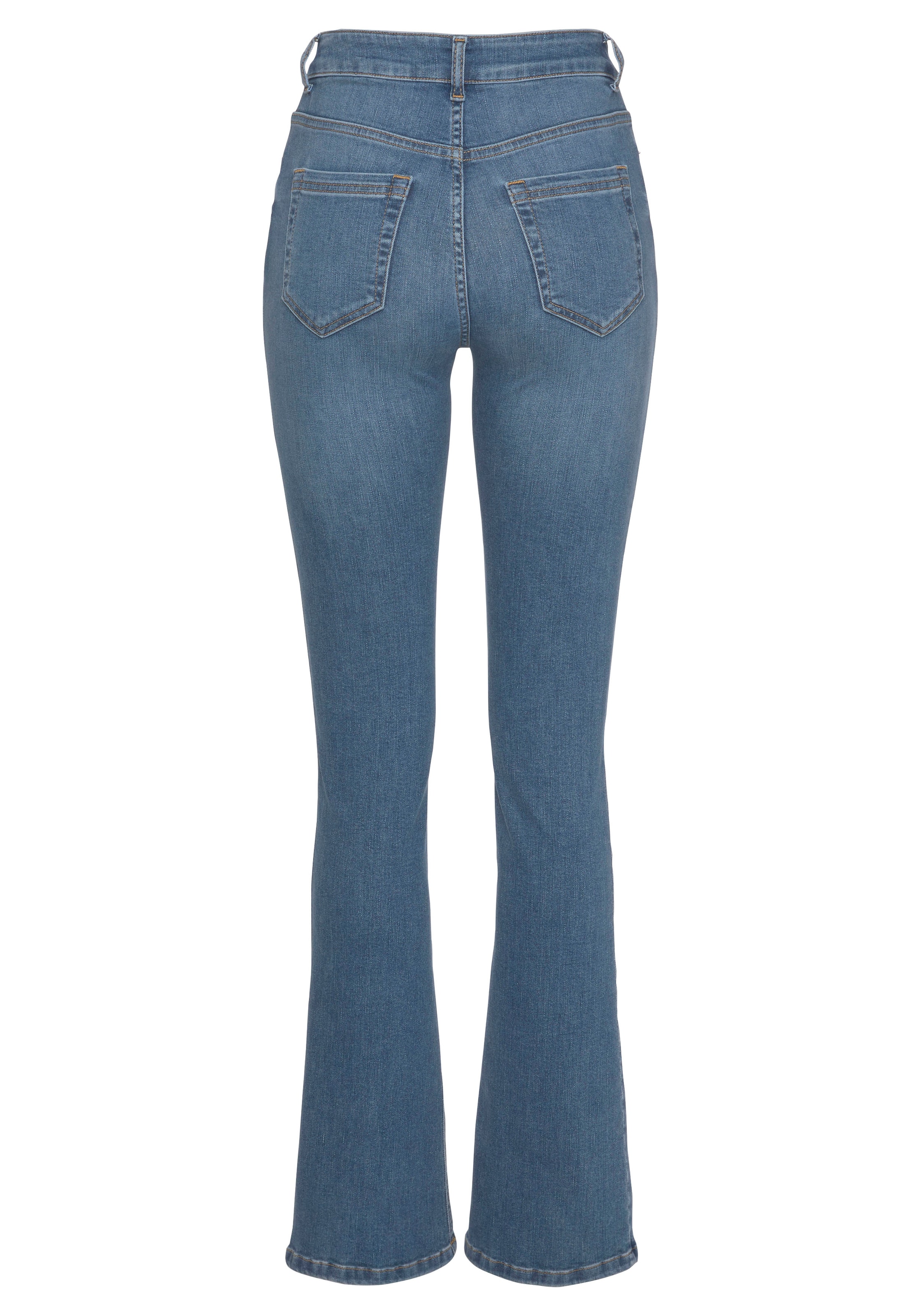 Flared Jeans di LASCANA in blu