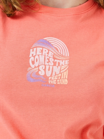 Tricou de la GARCIA pe portocaliu
