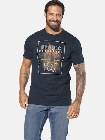 Jan Vanderstorm Shirt 'Knutvik' in Blue: front