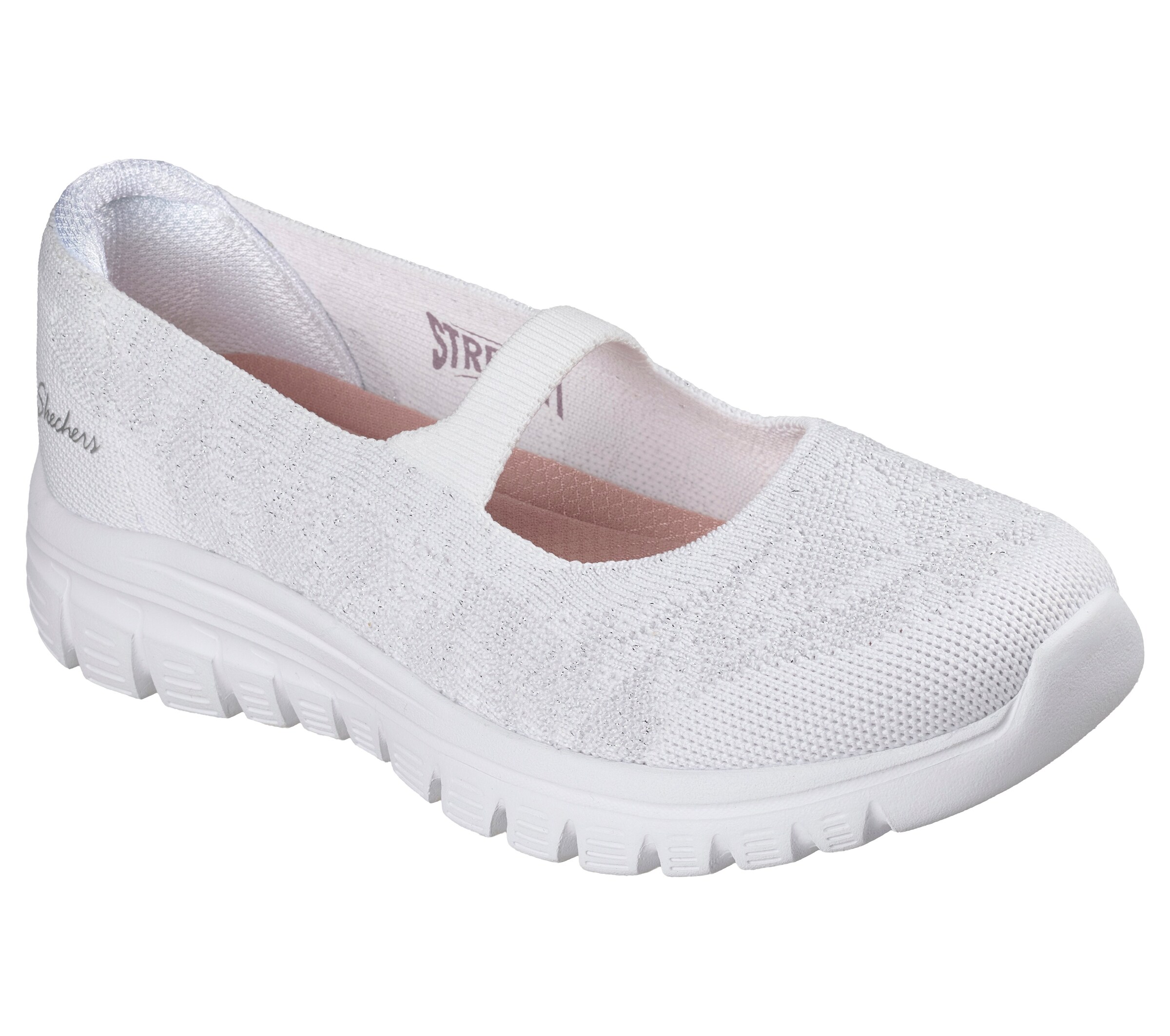 SKECHERS Nizke superge 'GRACEFUL-CHIC MOTION' | bela barva