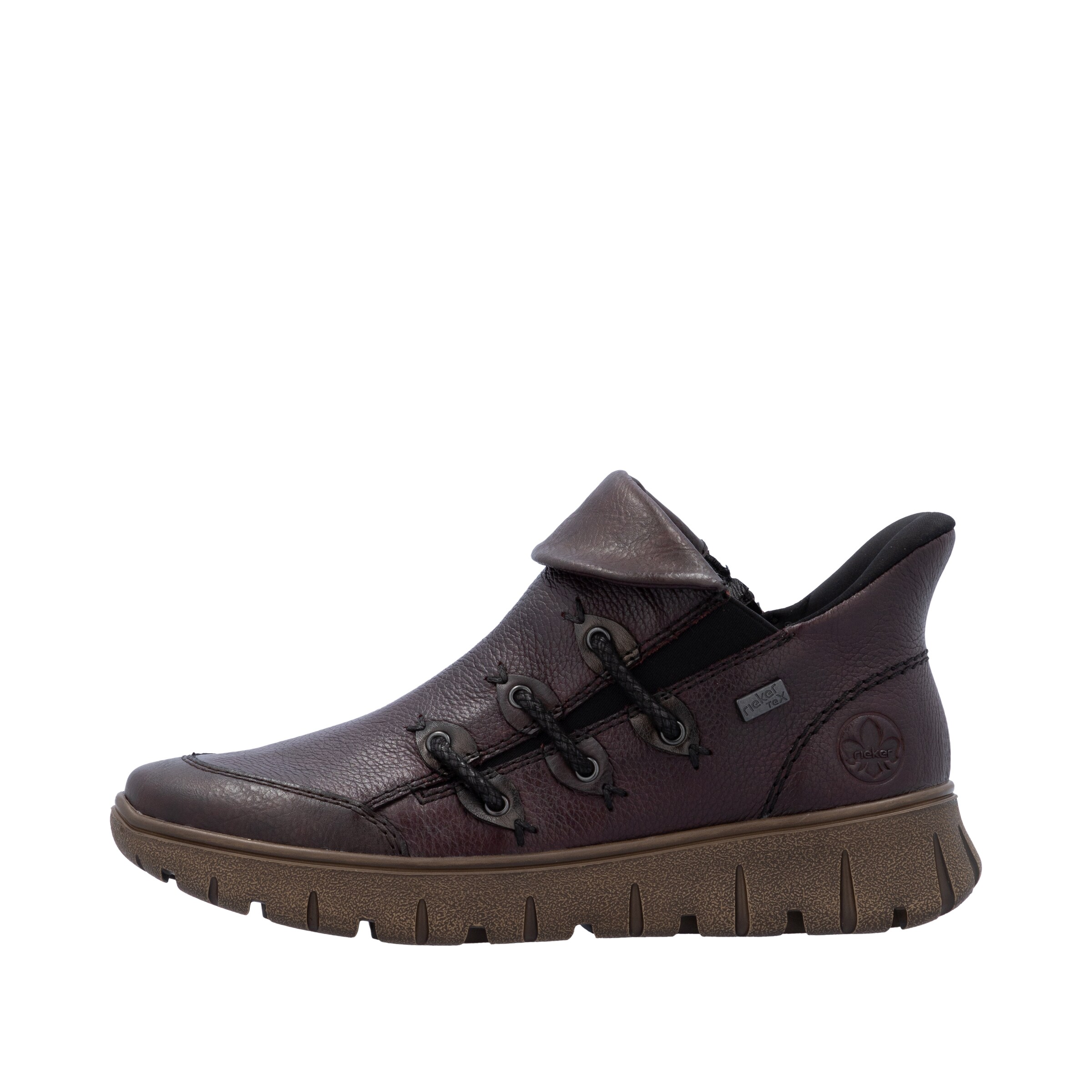 Bottines 'N1353' Rieker en rouge