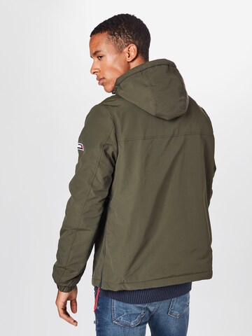 Tommy Jeans Regular Fit Jacke in Grün