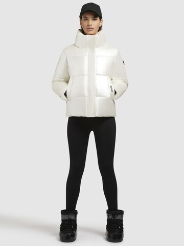 khujo Winterjacke 'Rinja Shiny' in Weiß