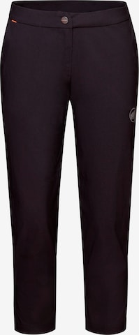 MAMMUT Workout Pants 'Hueco' in Black: front