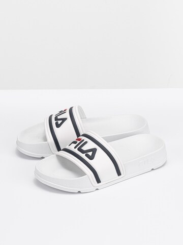 Ciabatta 'MORRO BAY slipper kids' di FILA in bianco