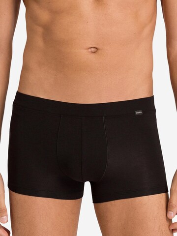 Hanro Boxershorts 'Natural Function' in Schwarz