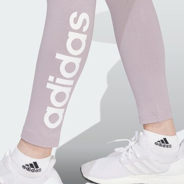 ADIDAS SPORTSWEAR Skinny Παντελόνι φόρμας σε λιλά