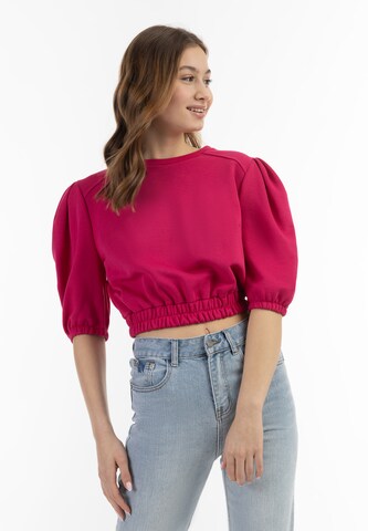 MYMO Sweatshirt i rosa: framsida