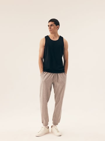 Henderson Shirt 'Unterhemd Move im 2er-Pack, Tanktop mit Rundhalsausschnitt' in Black
