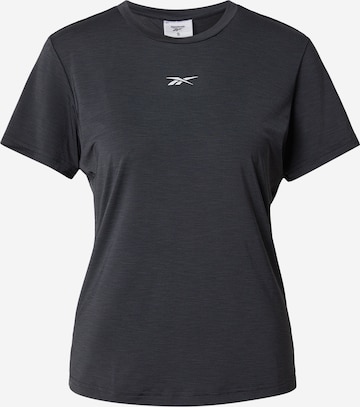 Reebok Funktionsshirt in Schwarz: Vorderseite