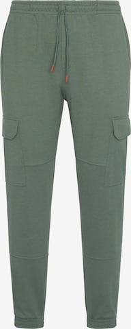 Born Living Yoga Tapered Cargo trousers 'Biafra' in Green: front