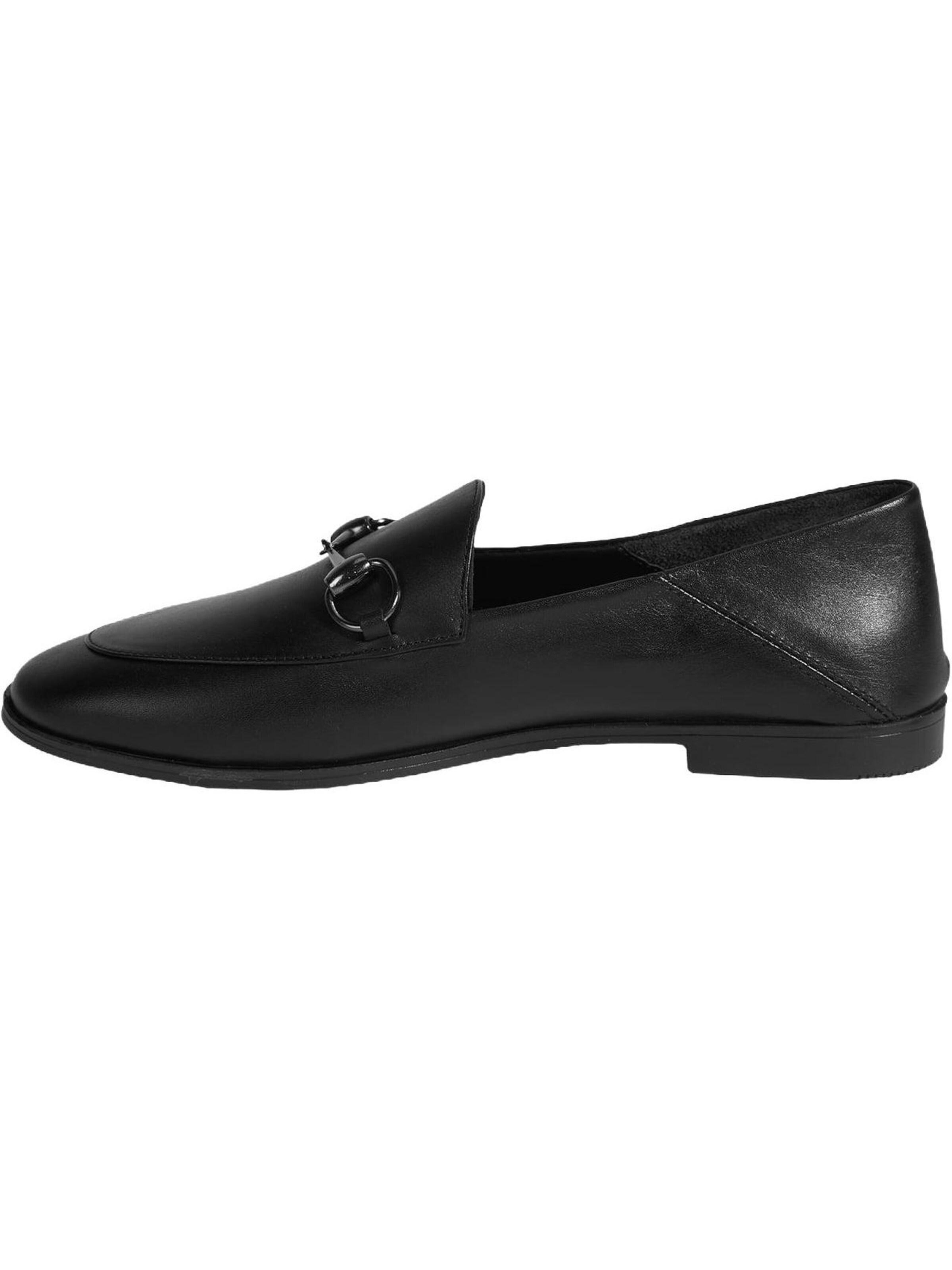 Desa Moccasins 'Slip-Ons' in Black