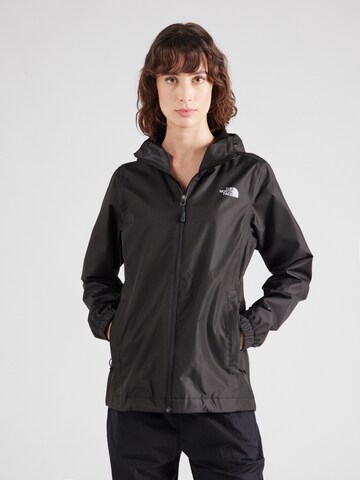 THE NORTH FACE Outdoor jacket 'Quest' in Black: front