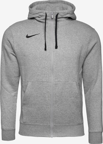 Veste de survêtement NIKE en gris : devant